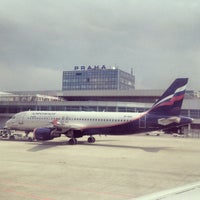 Photo taken at Václav Havel Airport Prague (PRG) by Anastasia V. on 5/5/2013