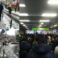 Photo taken at Musashi-Shinjo Station by Jason G. on 1/17/2016