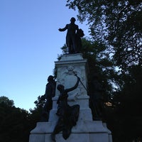Photo taken at General Marquis de Lafayette Monument by Zach K. on 7/5/2013