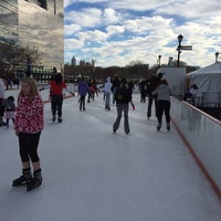 Photo taken at Atlantic Station Ice Skating Rink by Juan G. on 1/17/2015
