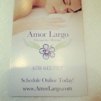 รูปภาพถ่ายที่ Amor Largo, LMT - Massage Therapist โดย Amor L. เมื่อ 10/30/2012