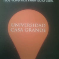 Photo taken at Universidad Casa Grande by Juzz P. on 3/12/2013