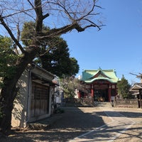 Photo taken at Tsukudo Hachiman Shrine by Takehiro M. on 2/13/2020