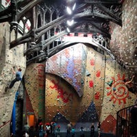 Photo taken at Glasgow Climbing Centre by Carlo F. on 9/23/2014