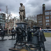 Photo taken at Rembrandtplein by The World is mine R. on 3/26/2018