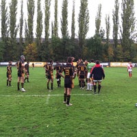Photo taken at Rugby Club Praga Praha by Jiří G. on 10/17/2015