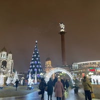Photo taken at Площадь Победы by Федор Петрович Z. on 12/29/2021