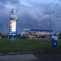 Photo taken at Газпромнефть АЗС № 31 by Aleksandr on 6/30/2019