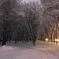 Photo taken at Парк Ветеранов by Aleksandr on 12/12/2018