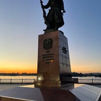 Photo taken at Памятник основателям Иркутска (Яков Похабов) by Aleksandr on 8/7/2022
