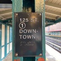 Photo taken at MTA Subway - 125th St (1) by Blink2HappyDays on 12/14/2020