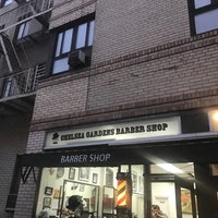 Photo taken at Chelsea Gardens Barber Shop by Jesse R. on 4/21/2017