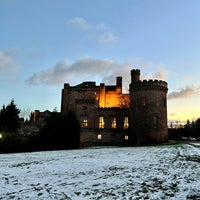 Photo taken at Dalhousie Castle &amp;amp; Spa by Kelly M. on 11/28/2021