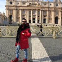 Photo taken at italya Vatikan by Ersin E. on 1/27/2018