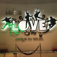 Photo taken at The Beatles LOVE (Cirque du Soleil) by Ces S. on 1/3/2015