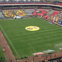 Photo taken at Estadio Azteca by Mayana on 5/11/2013