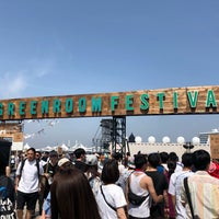 Photo taken at GREENROOM FESTIVAL by びばです。 on 5/27/2018