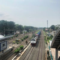 Photo taken at Stasiun Cakung by Pradikta Dwi A. on 12/27/2019