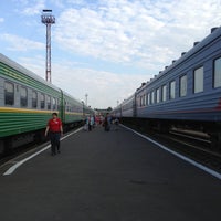 Photo taken at Tambov Railway Station by Marie R. on 5/12/2013