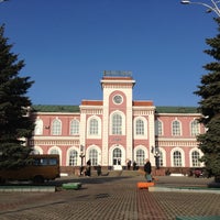 Photo taken at Tambov Railway Station by Marie R. on 4/13/2013