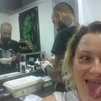 Photo taken at Dragon Tattoo Piercing &amp;amp; Permanent Make Up Supply / Studio by AYARSIZ KEDİ on 9/17/2019