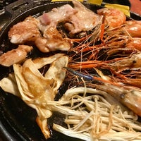 Photo taken at 삼겹살 치스 Korean cheese BBQ by Lobster Bucket by n.newnew on 2/2/2017