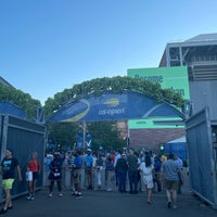 Photo taken at US Open Tennis Championships by Jeffrey L. on 9/1/2022