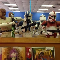 Photo taken at Zeus Comics and Collectibles by Mary R. on 4/29/2014
