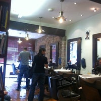 Photo taken at George&amp;#39;s Barber Room by Brent N. on 9/15/2012