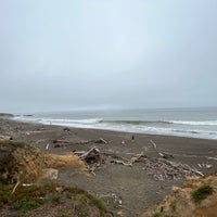 Photo taken at Moonstone Beach by Xavier K. on 6/18/2023