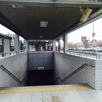Photo taken at Sanjo Keihan Station (T11) by ルビナス on 4/8/2015