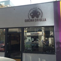 Photo taken at Cocina Criolla by Luiz S. on 5/23/2015