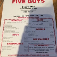 Photo taken at Five Guys by Fiona G. on 1/3/2016
