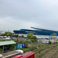 Photo taken at Ekimae Real Estate Stadium by ツッ ツ. on 4/20/2024