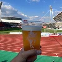 Photo taken at EGAO Kenko Stadium by ツッ ツ. on 7/16/2023