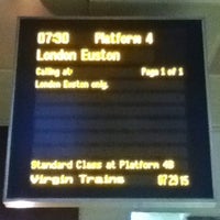 Photo taken at Birmingham New Street (BHM) to London Euston (EUS) Train by Iván F. on 11/13/2012