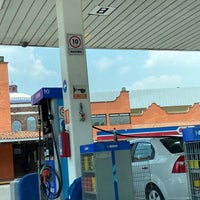 Photo taken at Gasolinera autopista by Christopher d. on 4/21/2020
