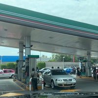 Photo taken at Gasolinería by Christopher d. on 6/1/2019