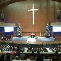 Photo taken at GRII Katedral Mesias-RMCI by Michael M. on 1/1/2013