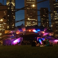 Photo taken at Jay Pritzker Pavilion by Christopher R. on 6/9/2012