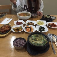 Photo taken at Lee&amp;#39;s Tofu House by Ivy C. on 11/14/2016