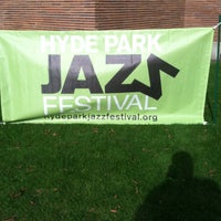 Photo taken at Hyde Park Jazz Festival by Larry D. on 9/28/2013