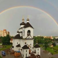 Photo taken at Храм Софии Слуцкой by Dmitriy S. on 12/10/2012
