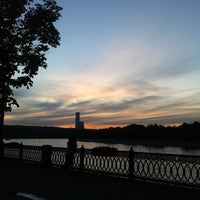 Photo taken at Vorobyovskaya Embankment by Ksenia B. on 5/19/2013