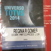 Photo taken at Universo TOTVS 2014 by Regina R. on 4/15/2014