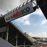 Photo taken at Autódromo Hermanos Rodríguez by Jose Ramon O. on 11/1/2015