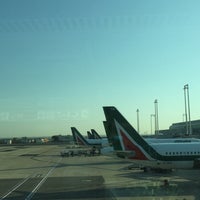 Photo taken at Rome-Fiumicino Airport (FCO) by Franzi V. on 8/6/2015