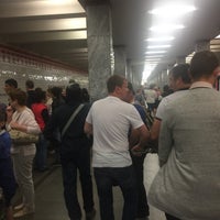 Photo taken at metro Ryazansky Prospekt by Эдик Д. on 6/4/2018