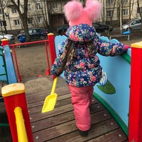 Photo taken at детская площадка на м.бухарестской by Dilechka P. on 3/19/2017