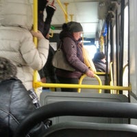 Photo taken at Автобус до СТЦ «МЕГА Самара» by Anastasiya E. on 12/27/2012
